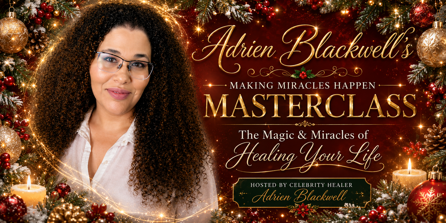 Adrien Blackwell's Making Miracles Happen Masterclass: The Magic and Miracles of Healing Your Life